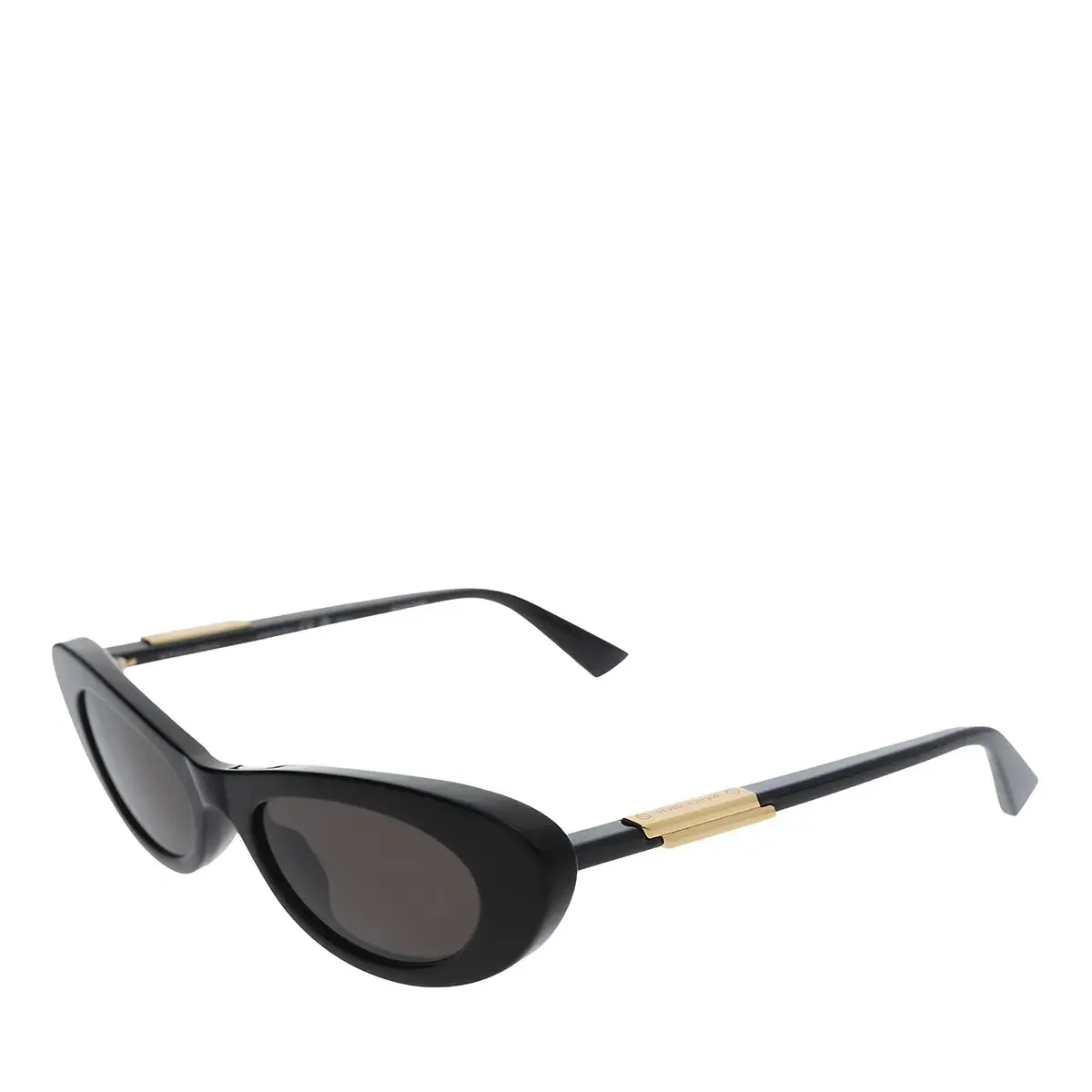 Elegante Cat-Eye Sonnenbrille mit goldenem Detail
