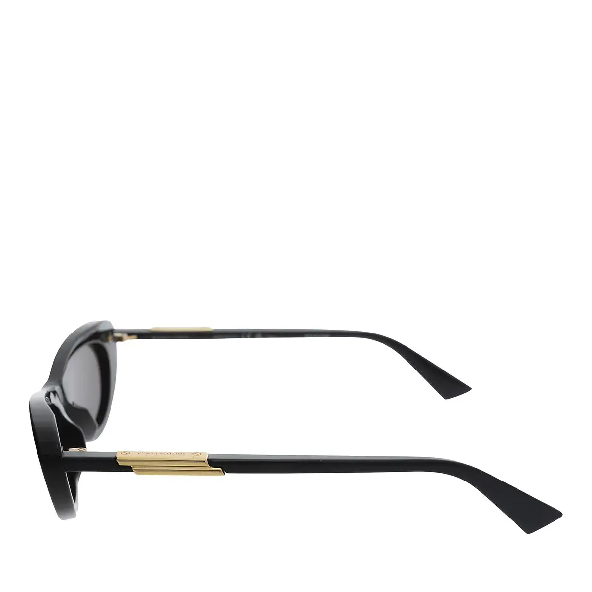 Elegante Cat-Eye Sonnenbrille mit goldenem Detail