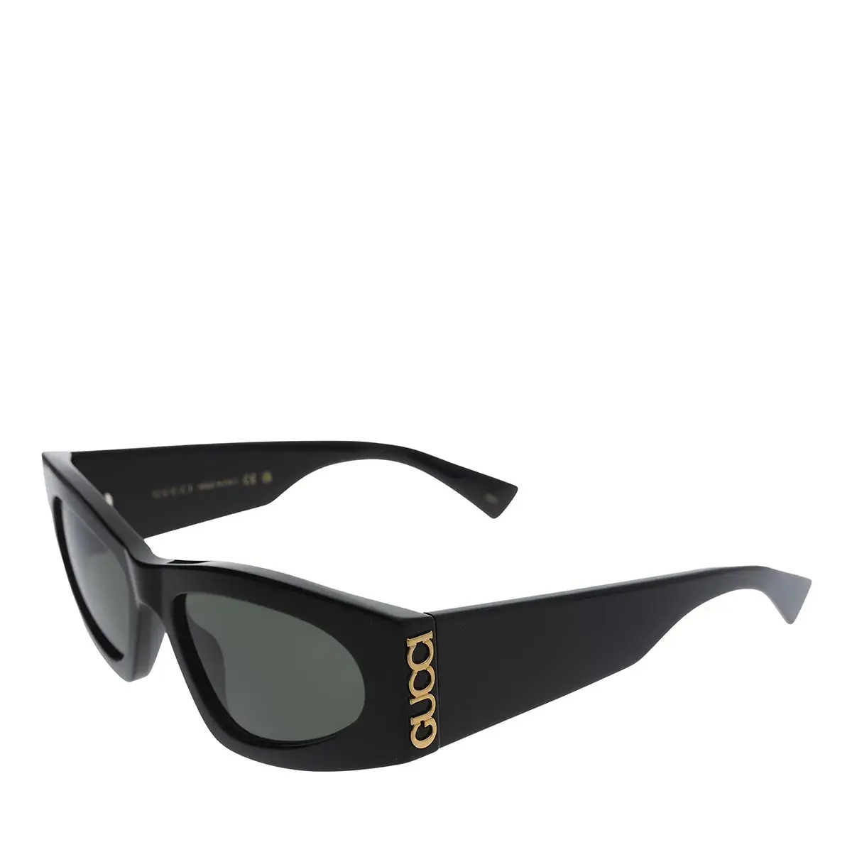 Designer Sonnenbrille mit breitem Rahmen