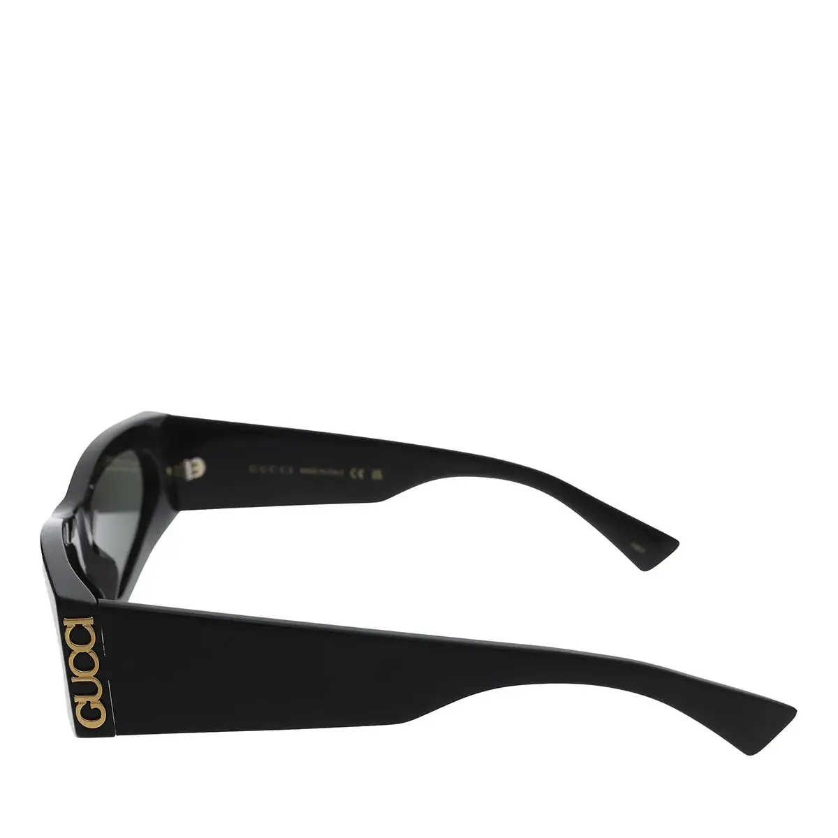 Designer Sonnenbrille mit breitem Rahmen