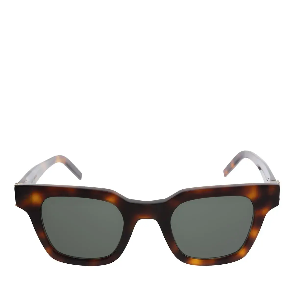 Klassische Schildpatt-Sonnenbrille mit quadratischem Rahmen