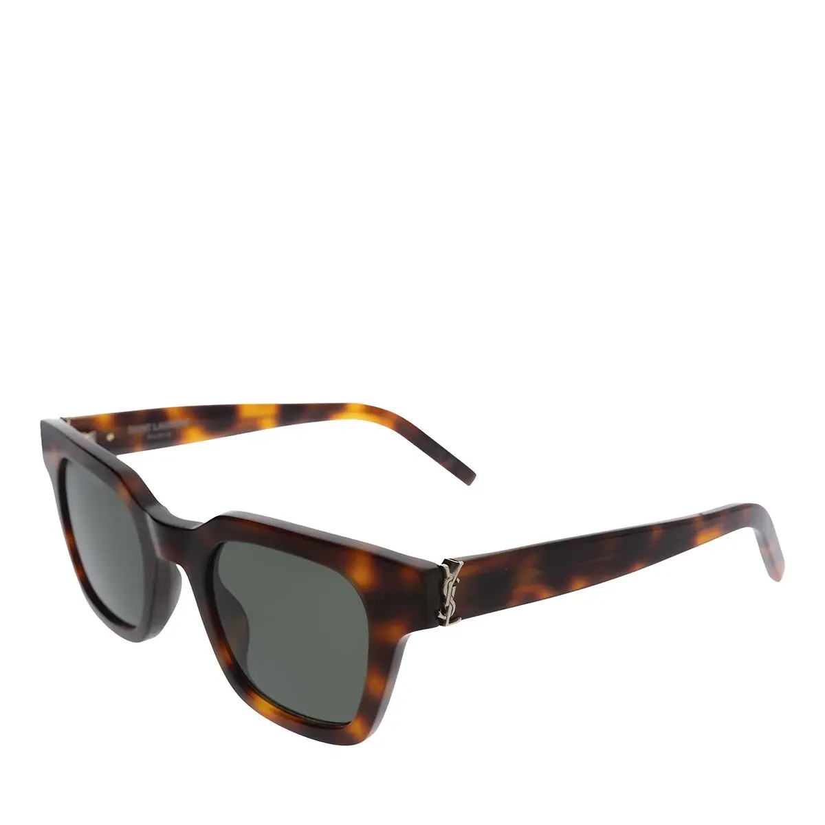 Klassische Schildpatt-Sonnenbrille mit quadratischem Rahmen