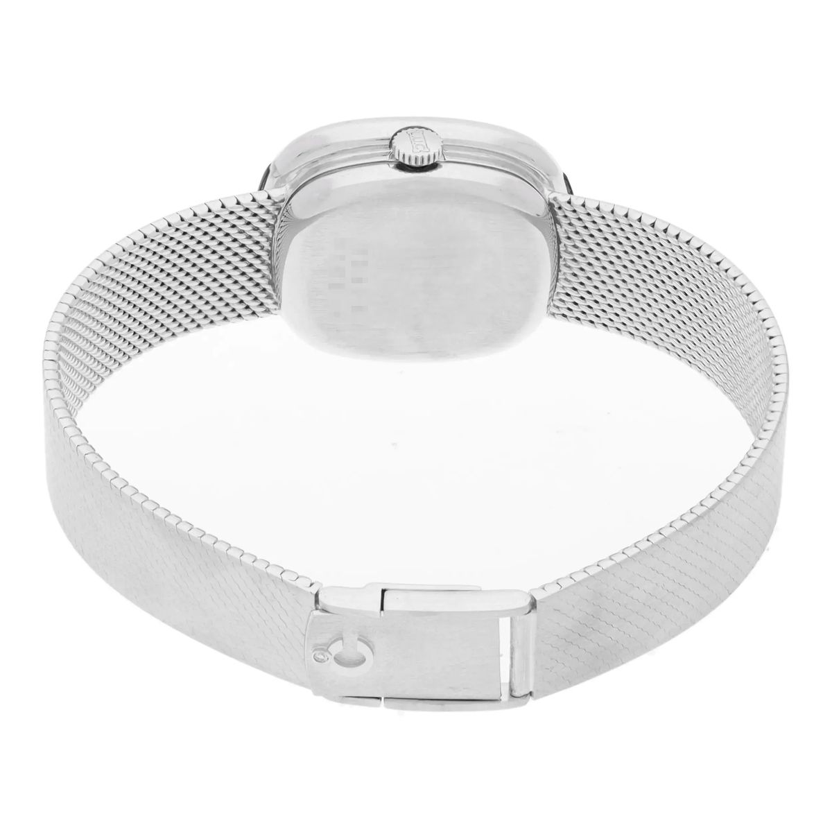Elegante Damenuhr mit Onyx-Einlage