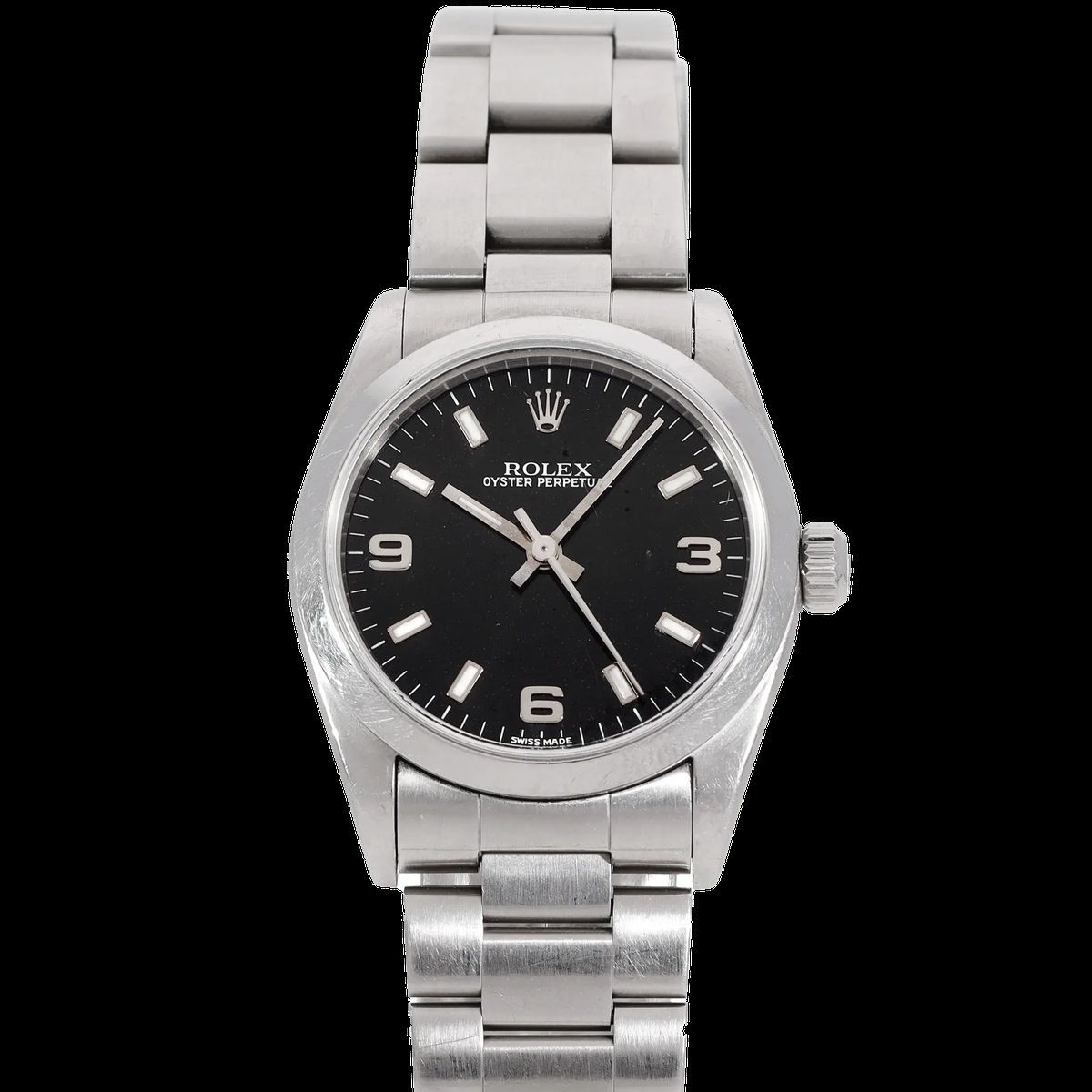 Oyster Perpetual Uhr aus Edelstahl