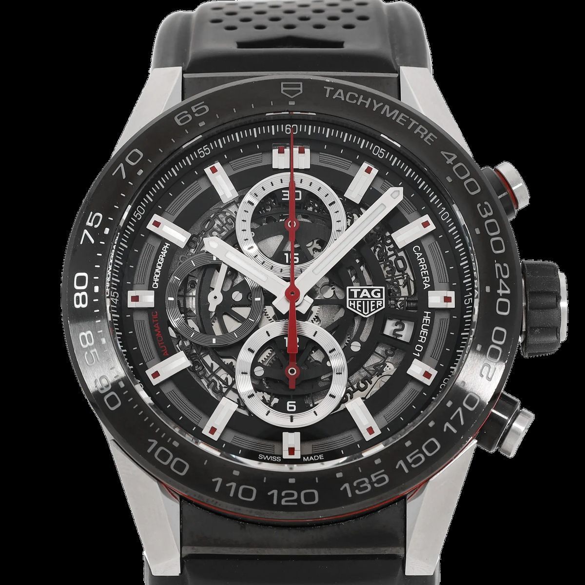 Herren Carrera Automatik Chronograph Uhr