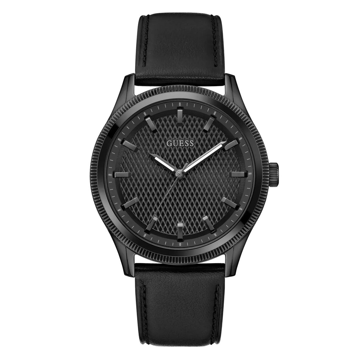 Schwarzes Leder Uhrenarmband Ersatz
