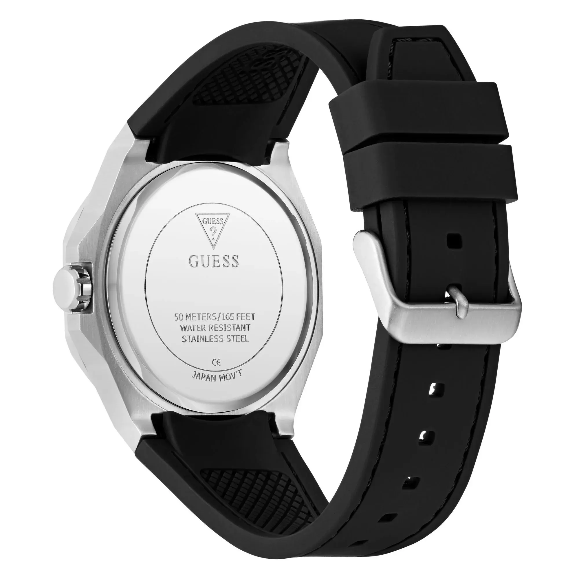Minimalistische analoge Uhr mit grünem Zifferblatt