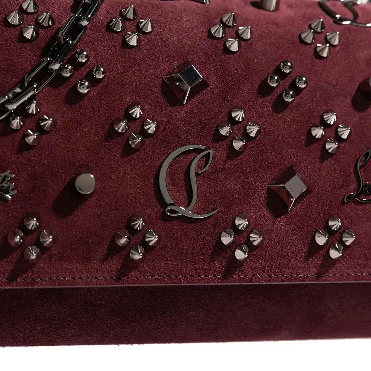 Elegante Wildleder Clutch mit Kettenriemen