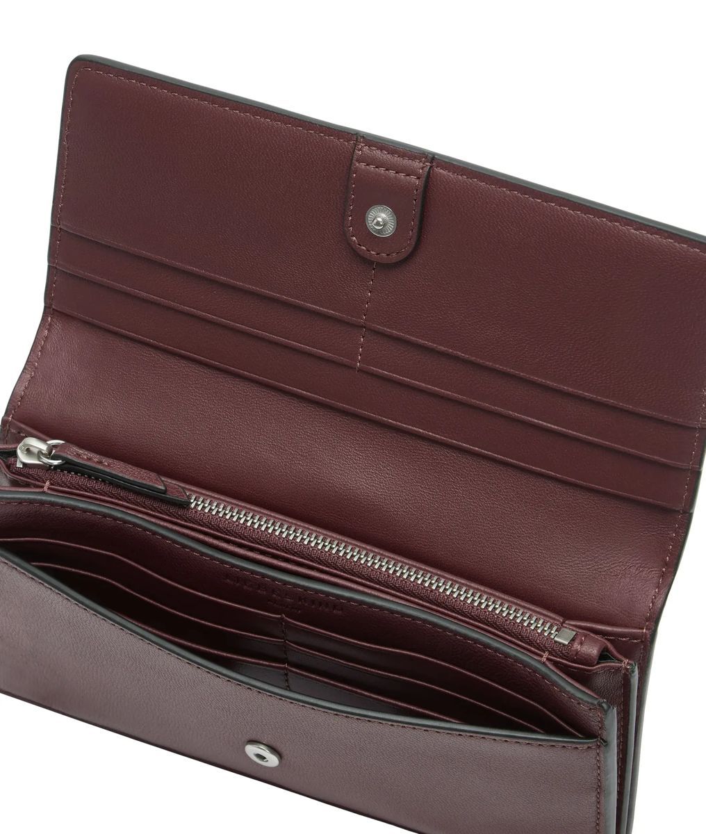 Klassische Bifold-Geldbörse aus Leder