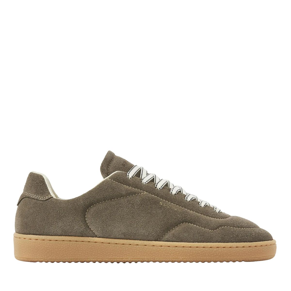 Wildleder Low-Top Court Sneaker