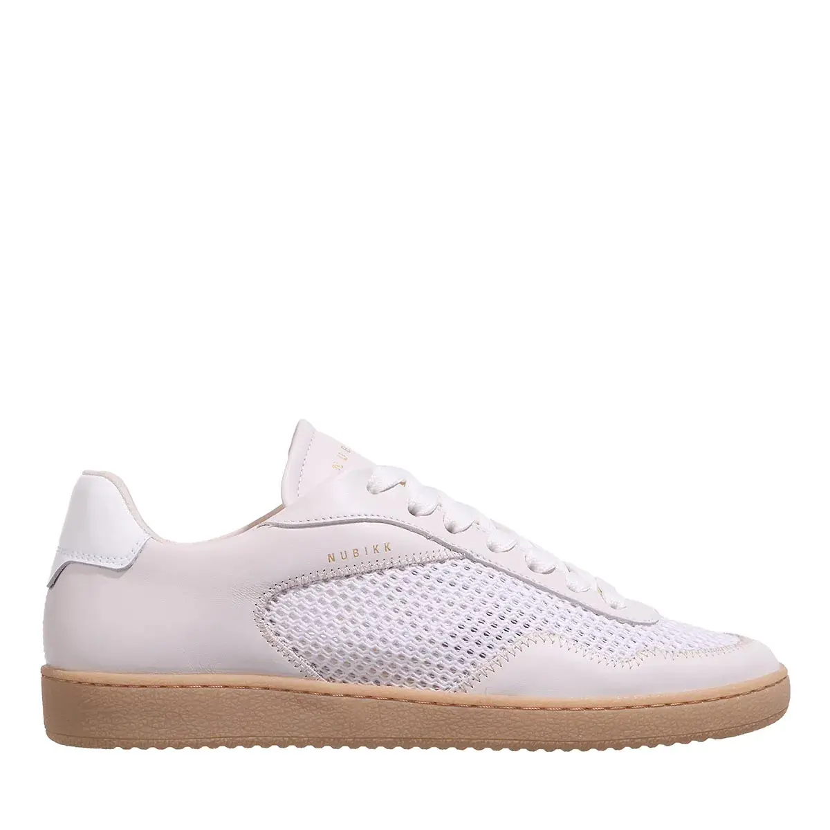 Perforierter Low-Top-Sneaker aus Leder