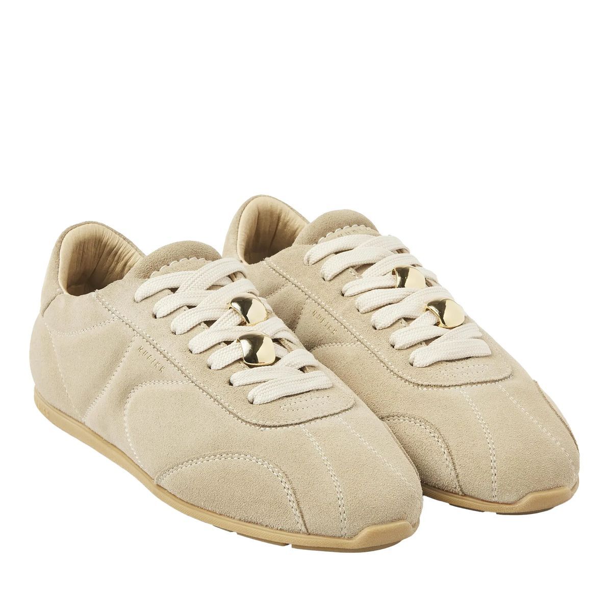 Sneaker aus Wildleder mit niedrigem Profil