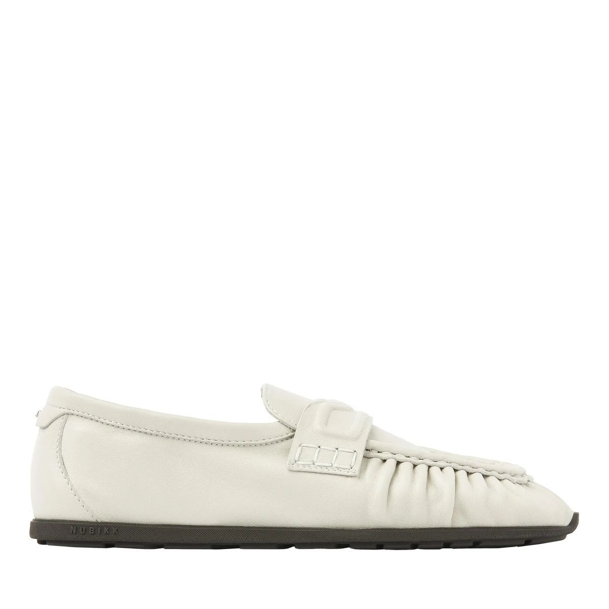Damen Leder Mokassin Loafer