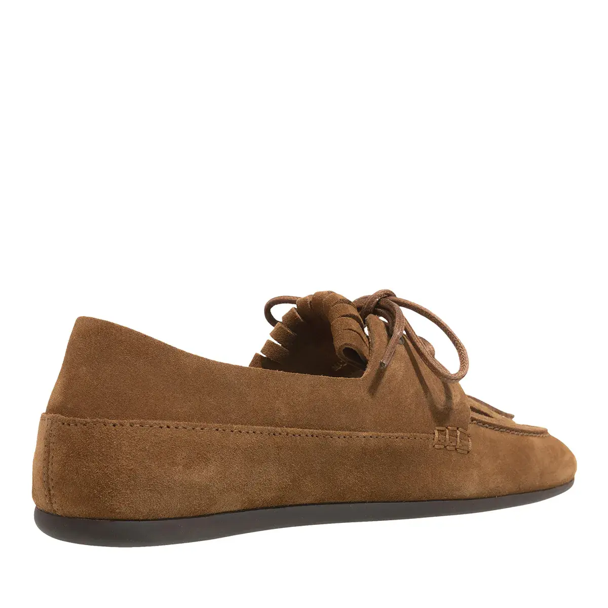 Wildleder Loafers mit Fransen-Detail