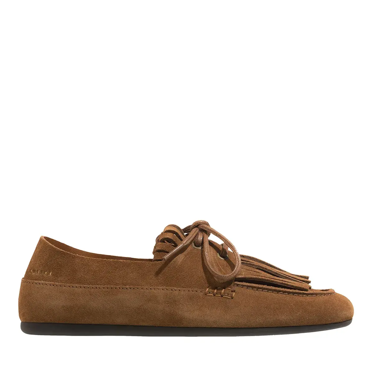 Wildleder Loafers mit Fransen-Detail