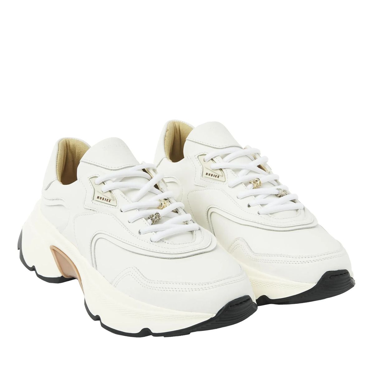 Klobige Leder-Sneakers