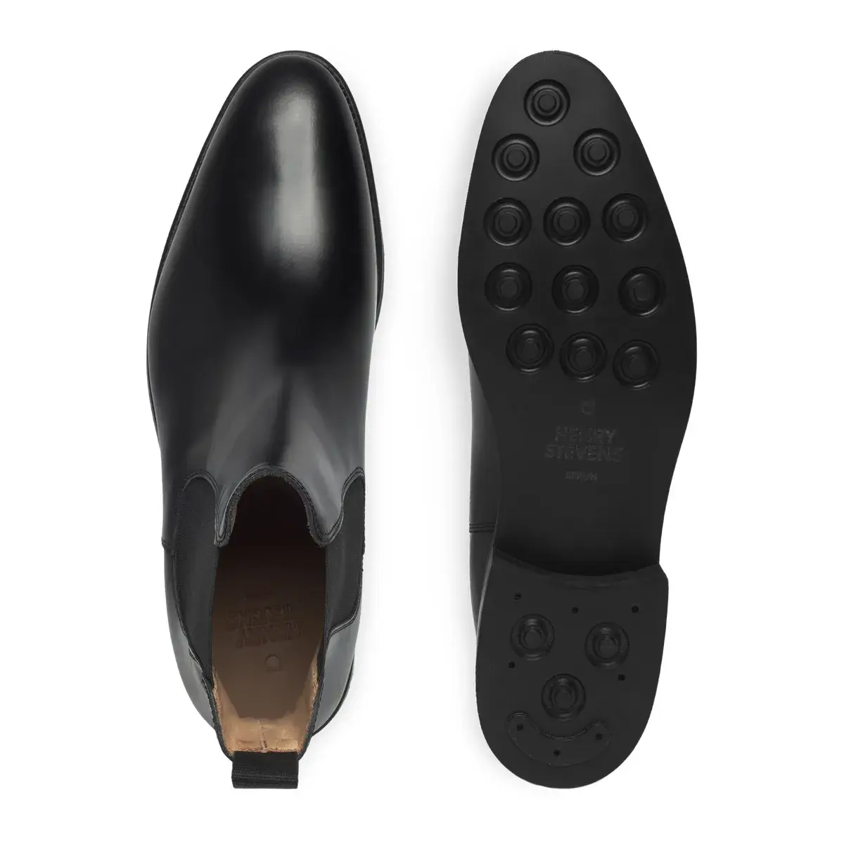 Klassische Chelsea Lederstiefel für Damen
