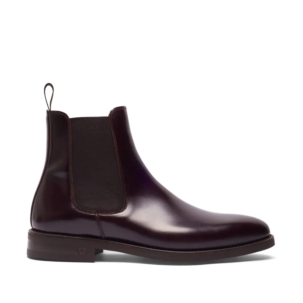 Klassische Chelsea-Stiefeletten aus Leder