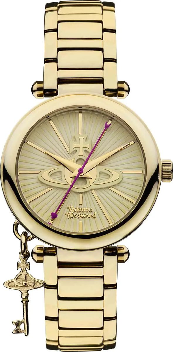 Goldfarbene Kensington II Uhr aus Edelstahl