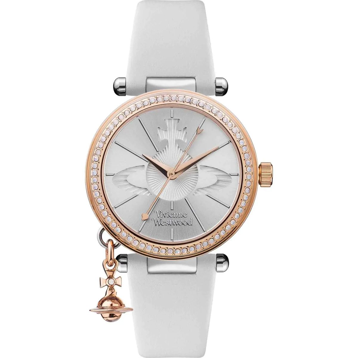 Elegante Orb Kristall Akzent Uhr