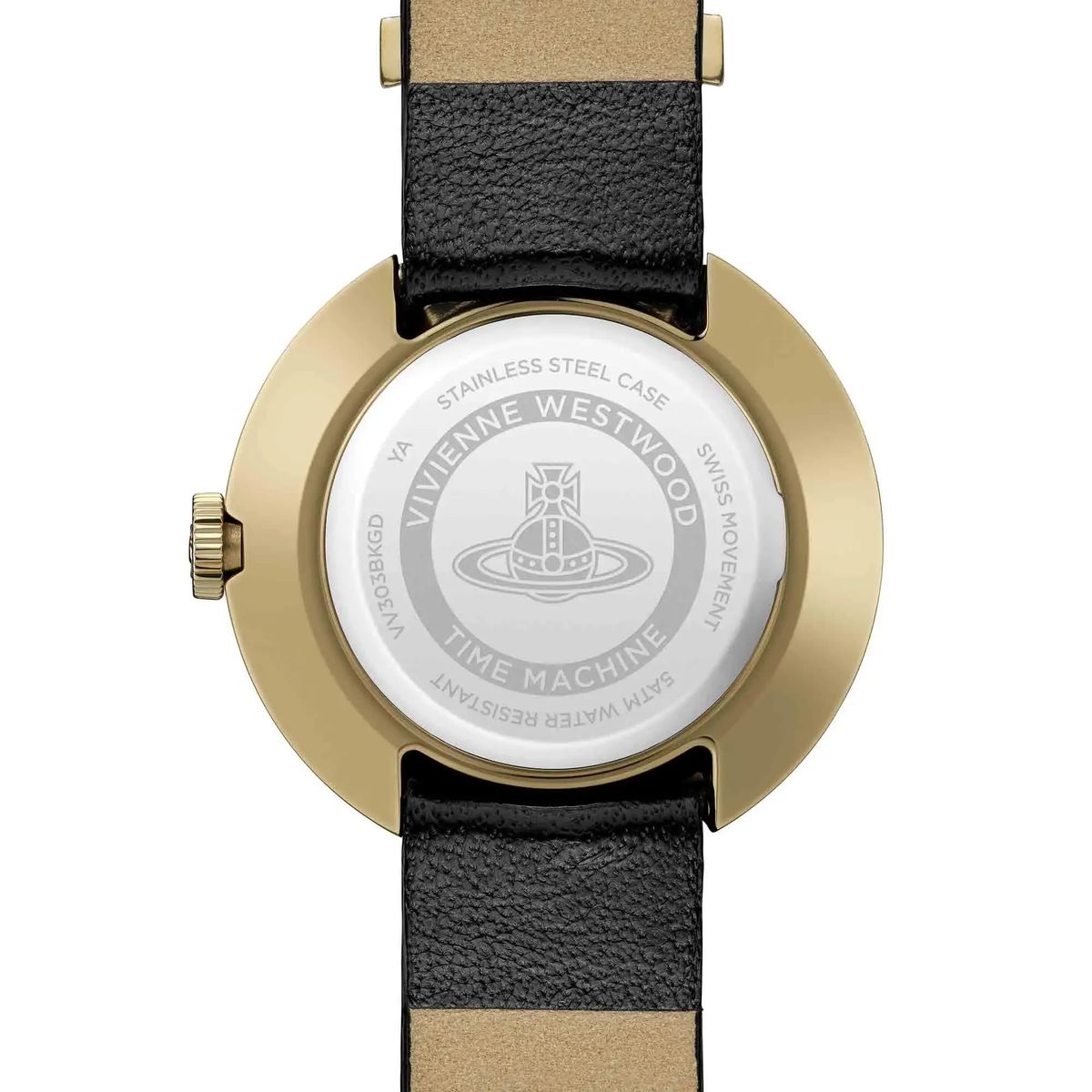 The Rebel Minimalistische Goldfarbene Uhr