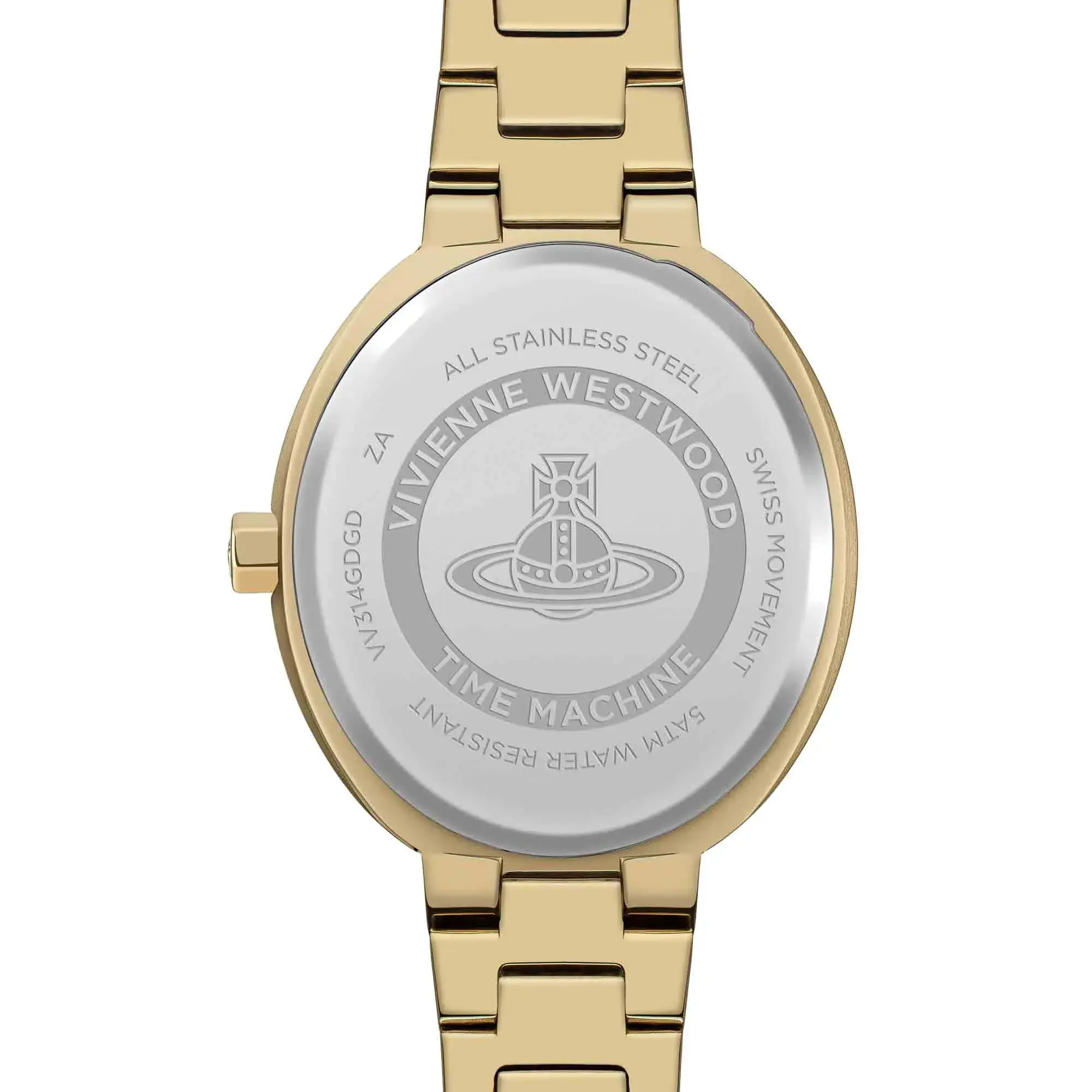 Elegante goldfarbene Damenuhr