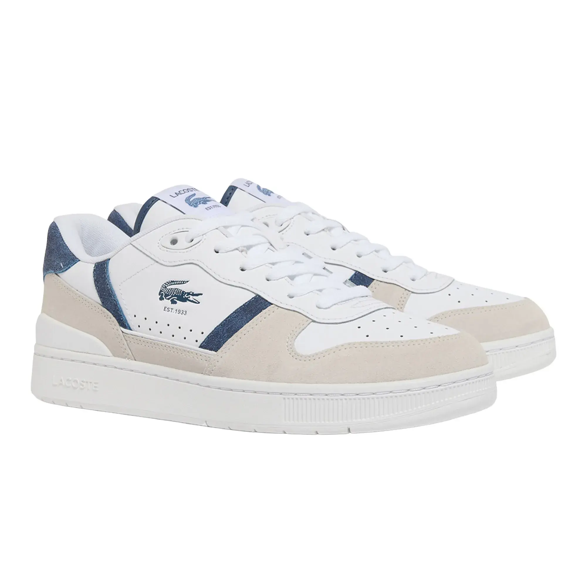 Lacoste T-Clip Leder Low-Top Sneaker