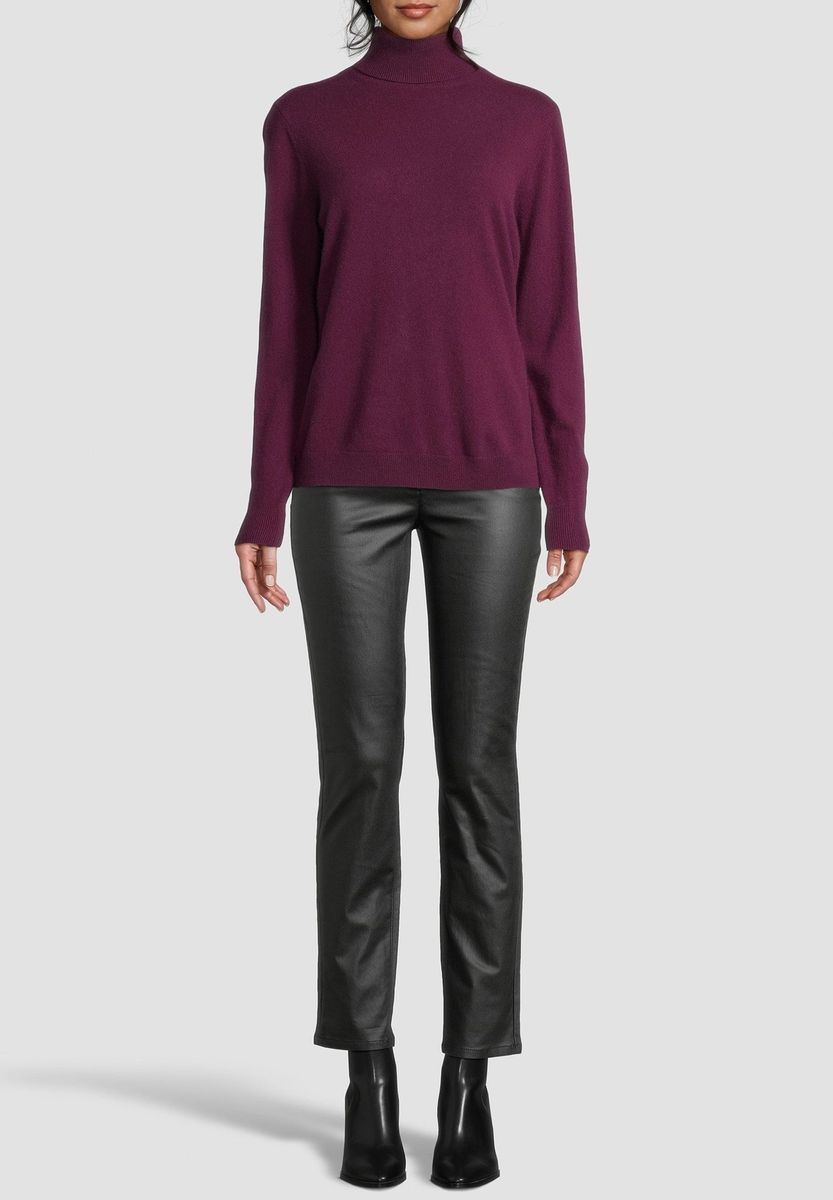 Klassischer Kaschmir Rollkragenpullover