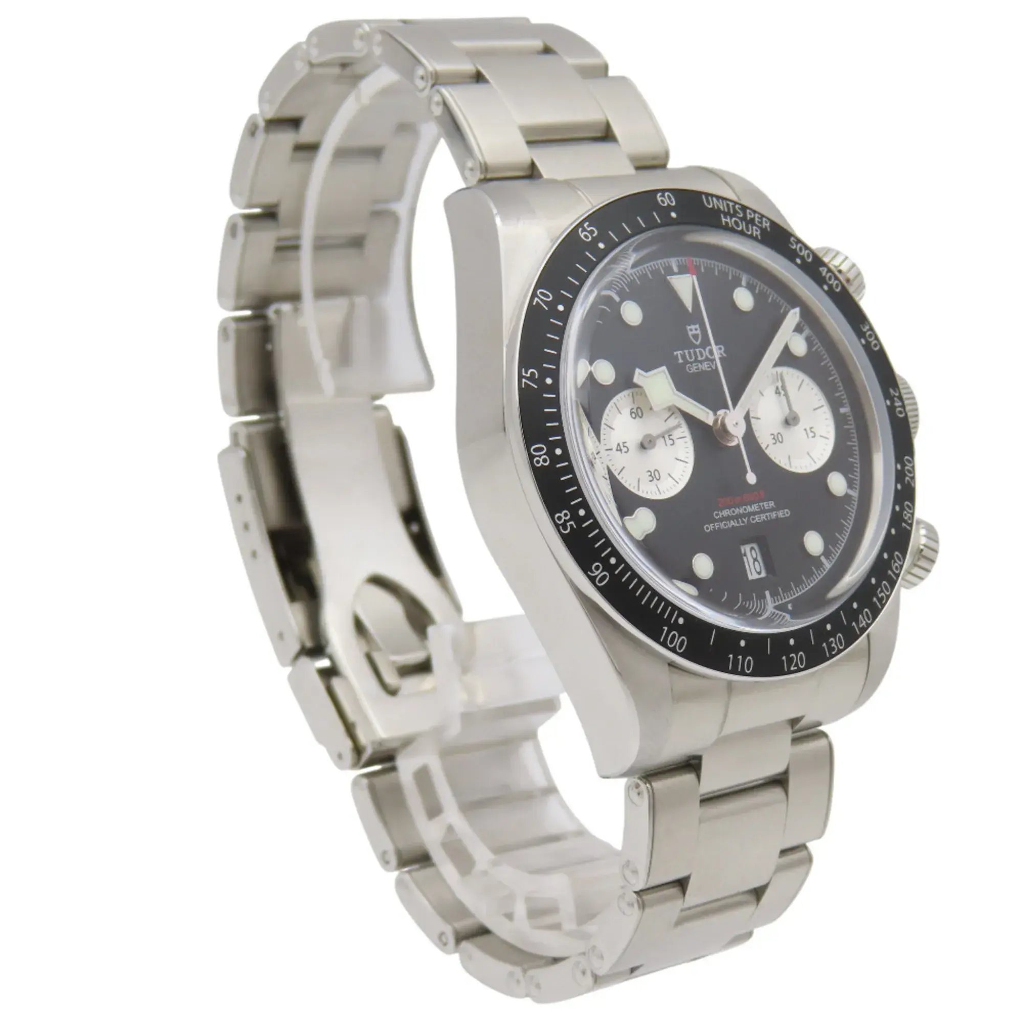 Black Bay Chronograph Edelstahl Uhr