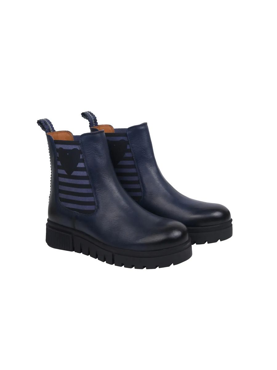 Chelsea-Stiefeletten aus Leder für Damen