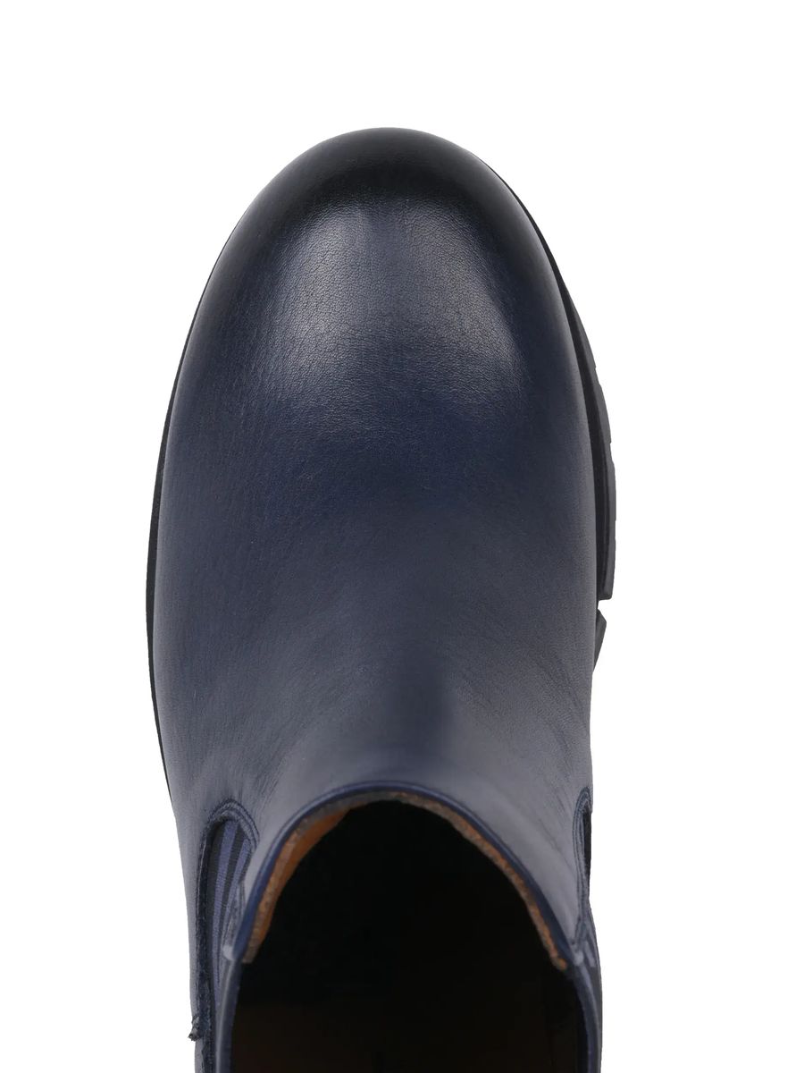 Chelsea-Stiefeletten aus Leder für Damen