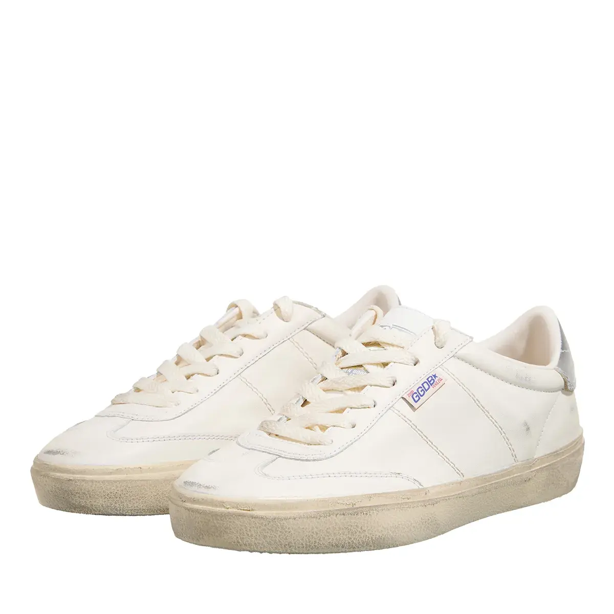Off-White Leder-Low-Top-Sneaker