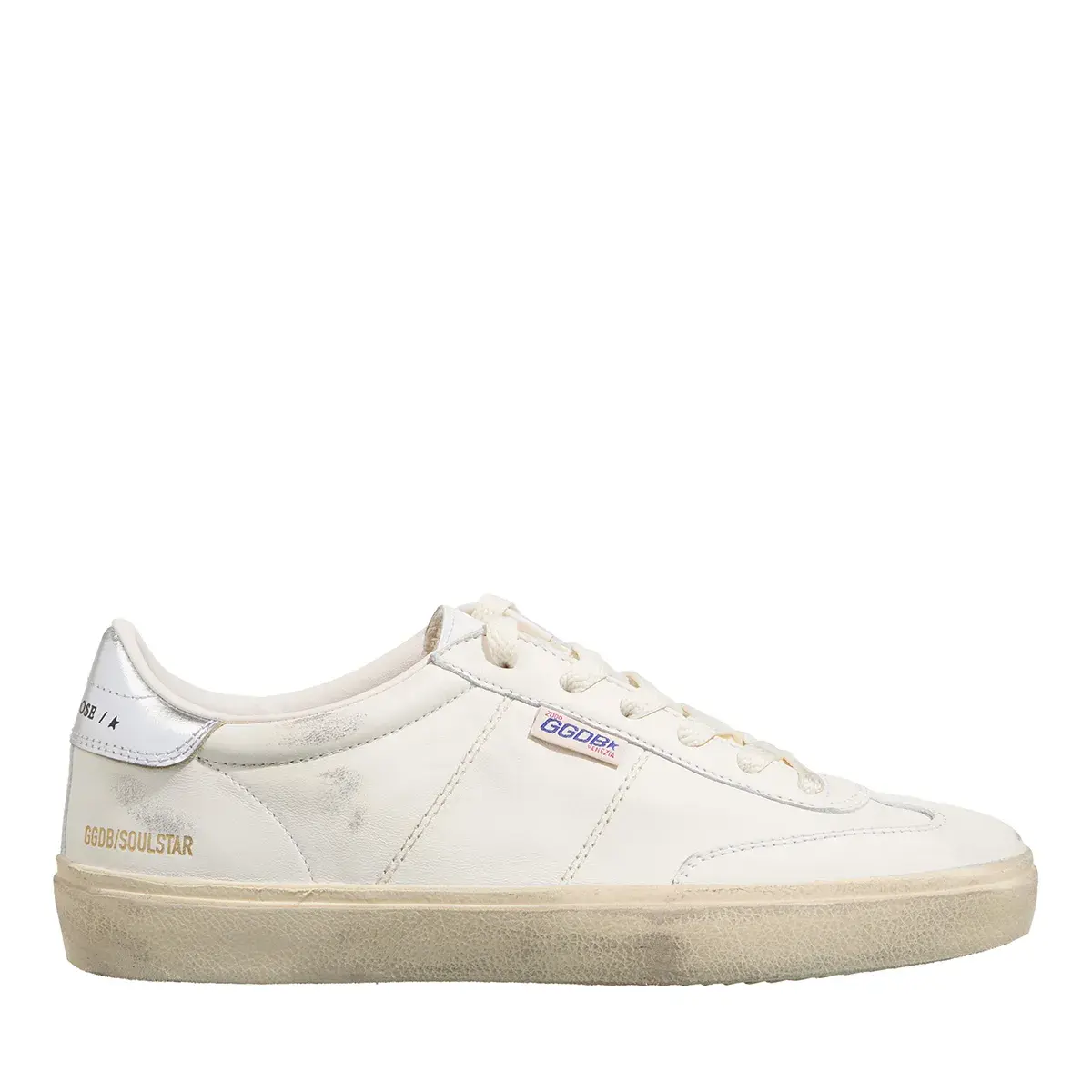 Off-White Leder-Low-Top-Sneaker