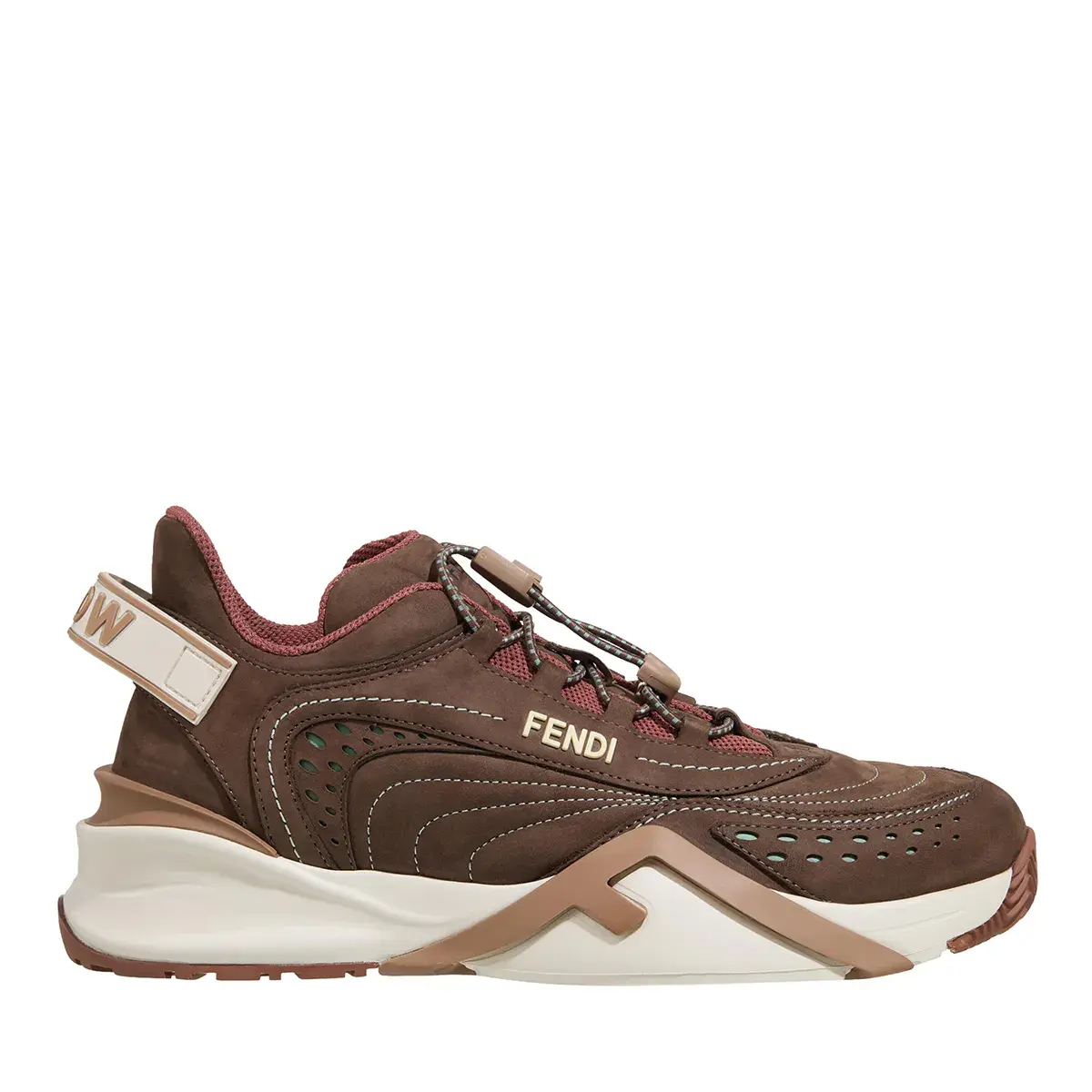 Braune Wildleder-Sneakers
