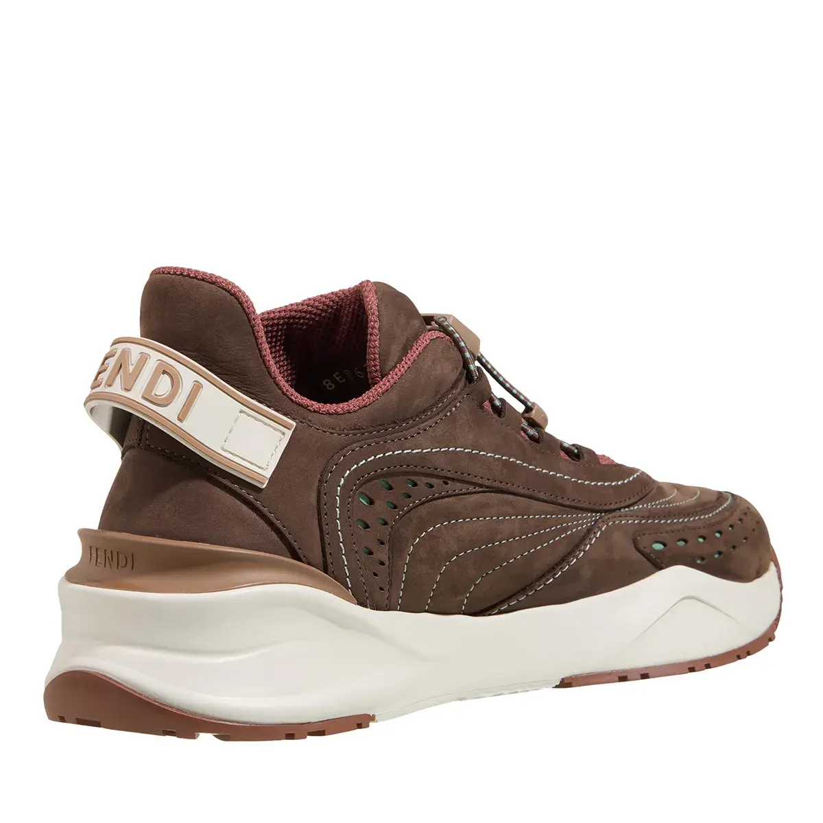 Braune Wildleder-Sneakers