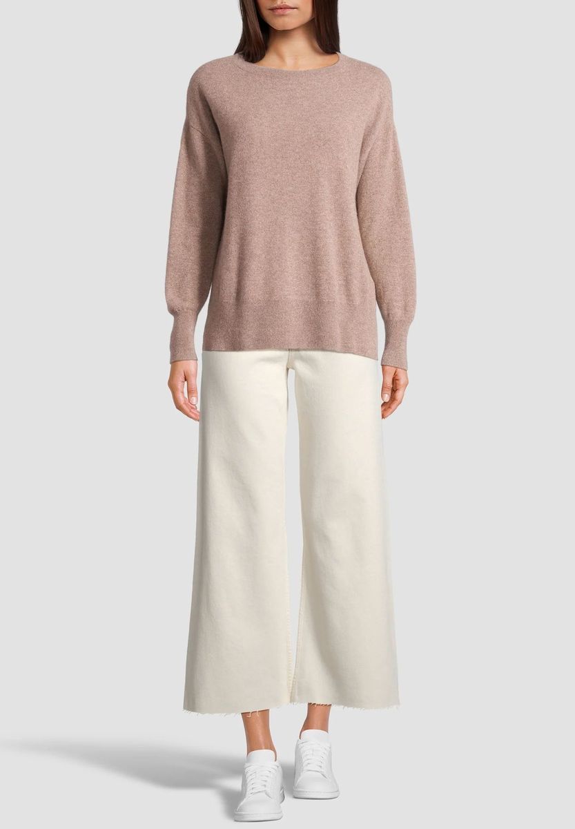 Cashmere-Pullover mit entspannter Passform