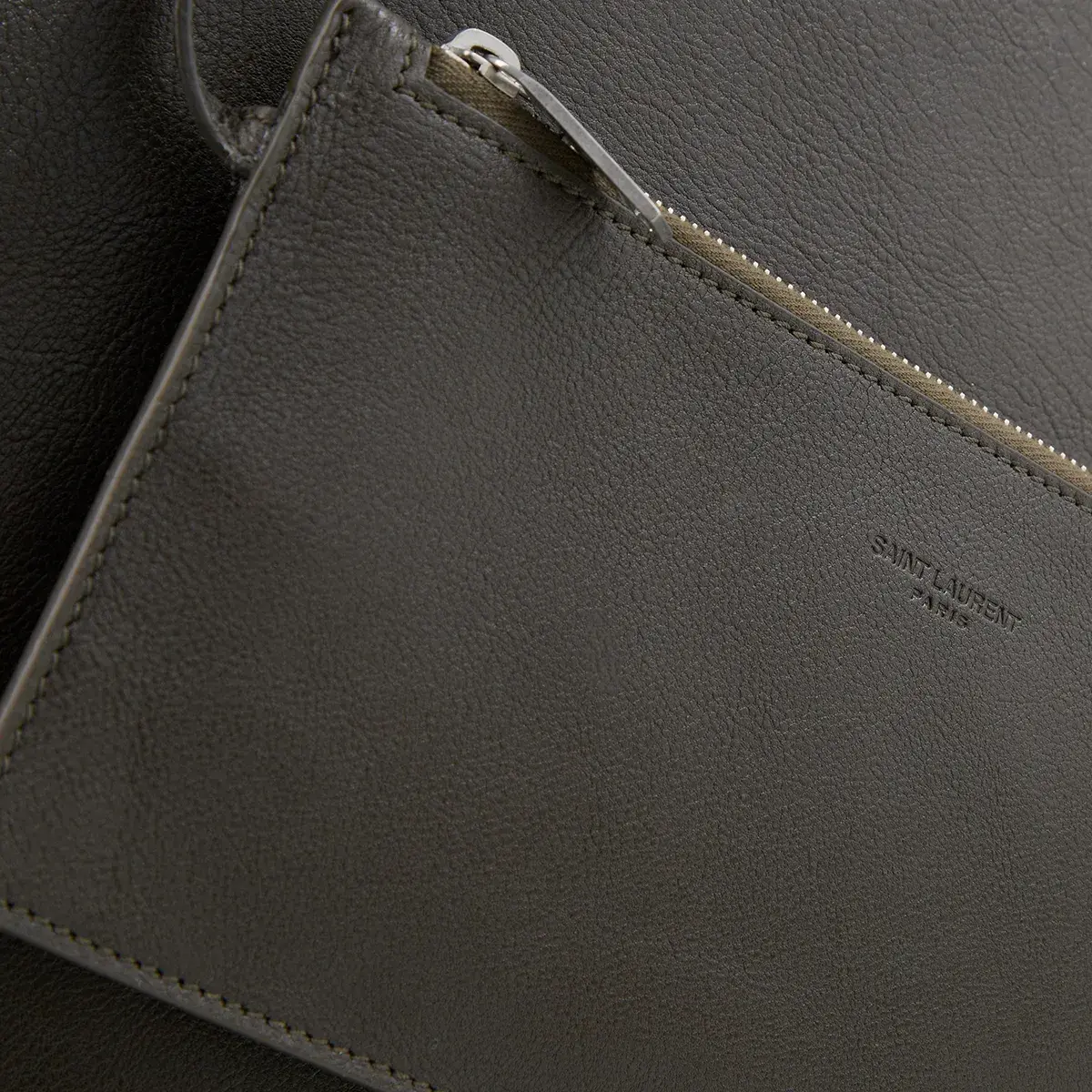 Strukturierte Leder Hobo Tasche mit Beutel