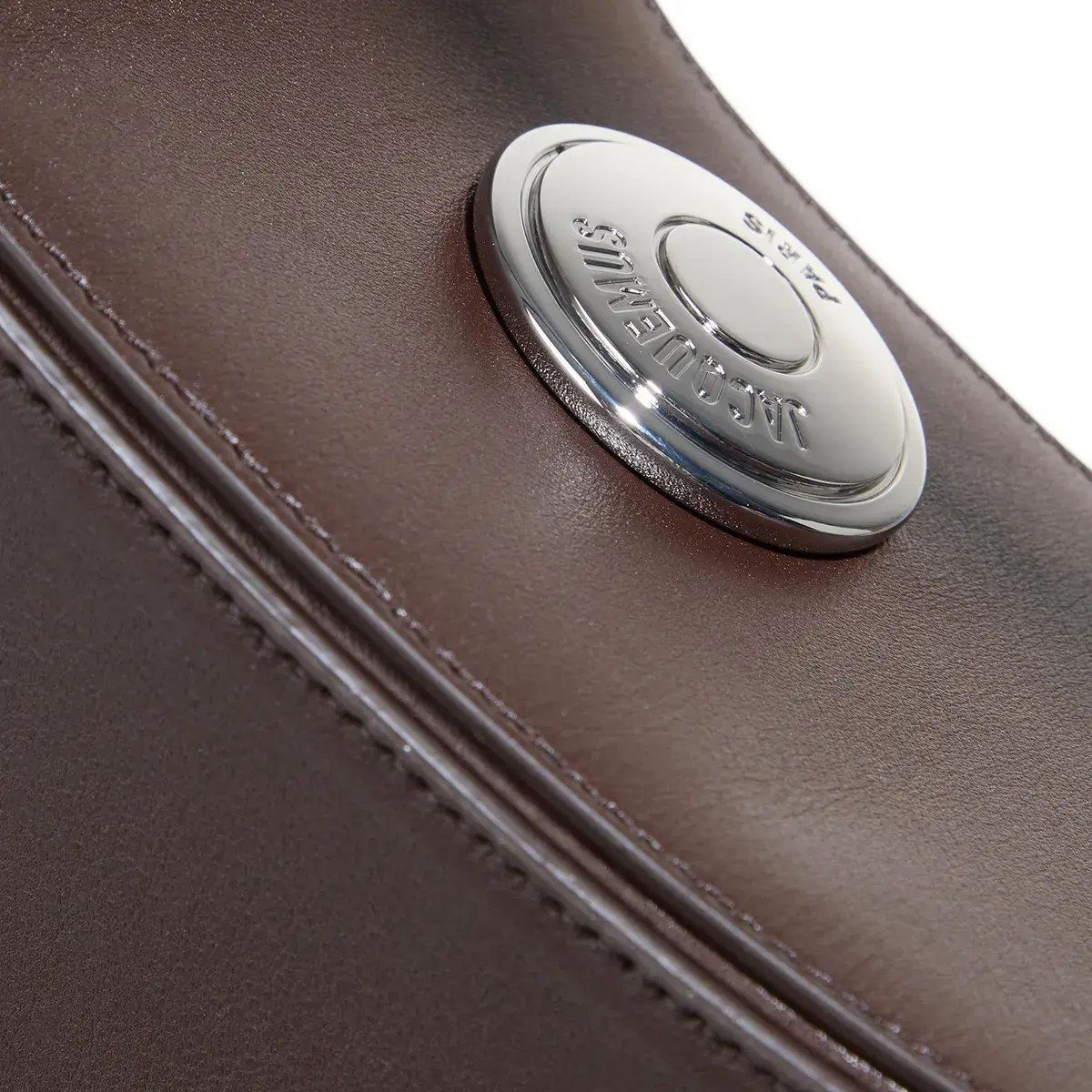 Strukturierte Leder Hobo Tasche