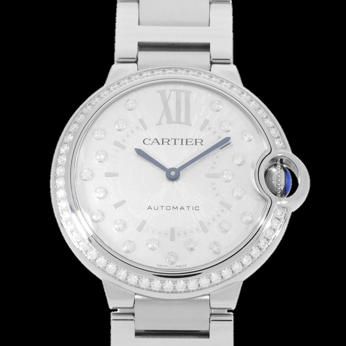 Ballon Bleu Diamant Damenuhr