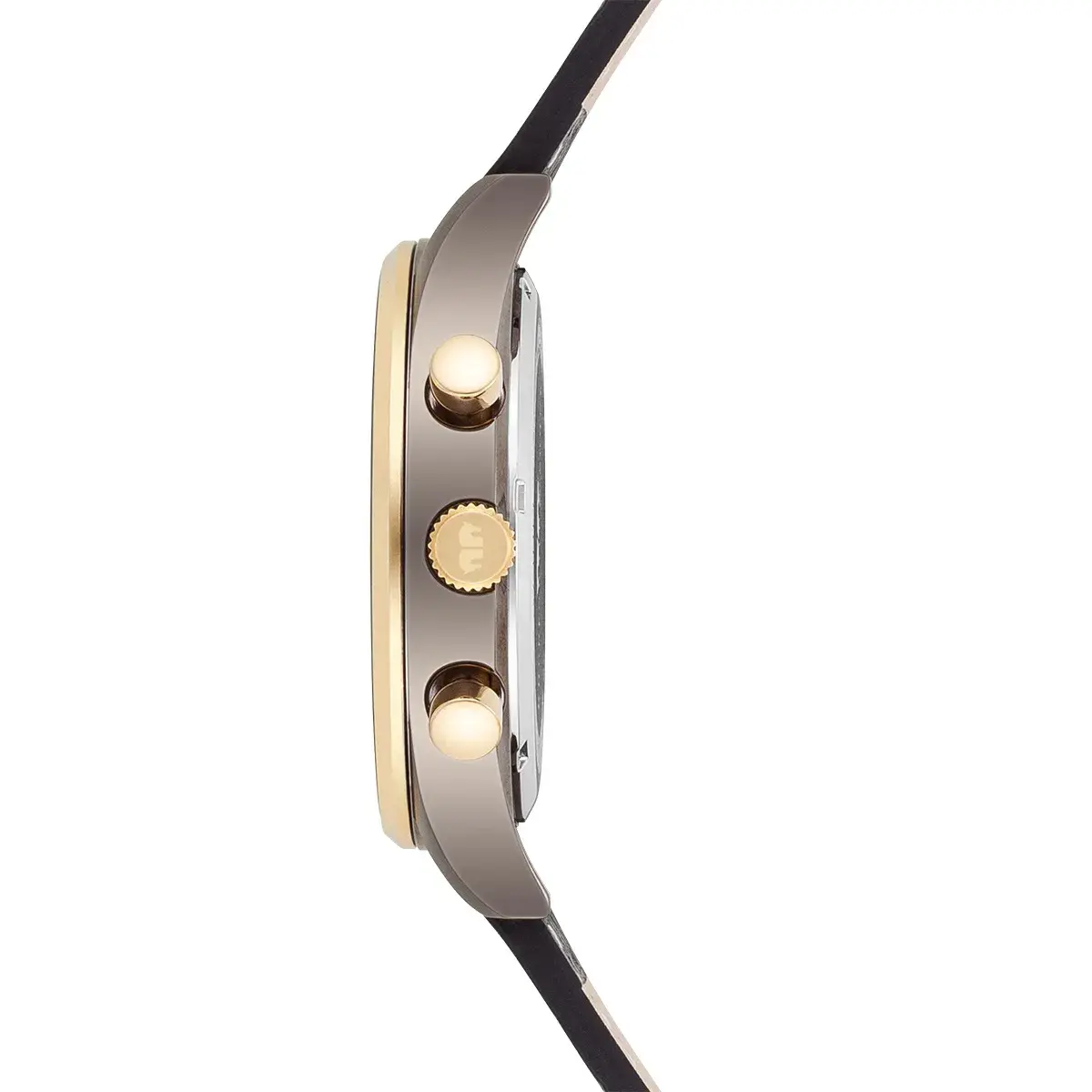 Herren Chronograph Uhr Lederarmband