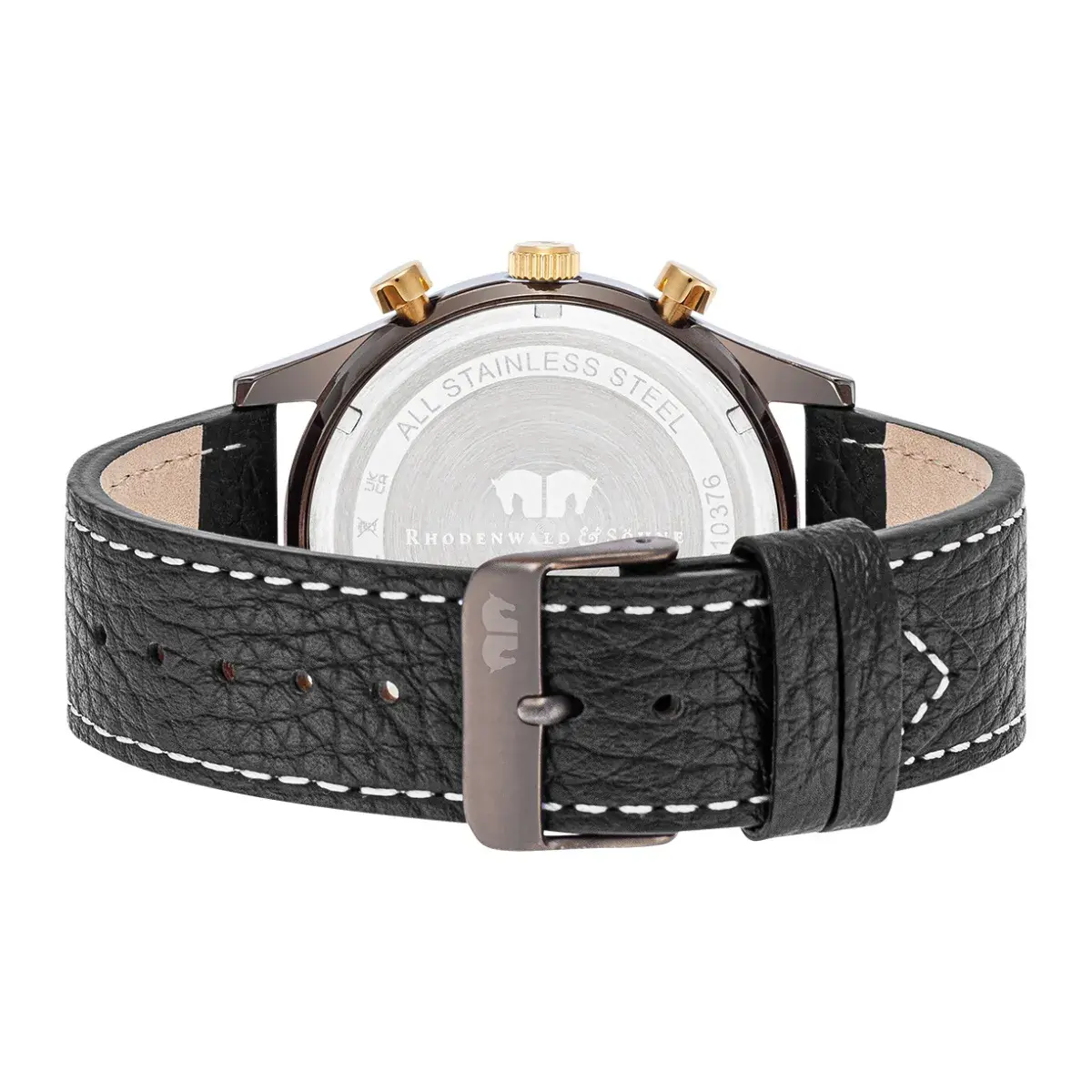Herren Chronograph Uhr Lederarmband