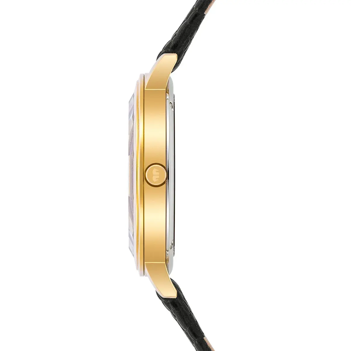 Elegante goldfarbene Damenuhr
