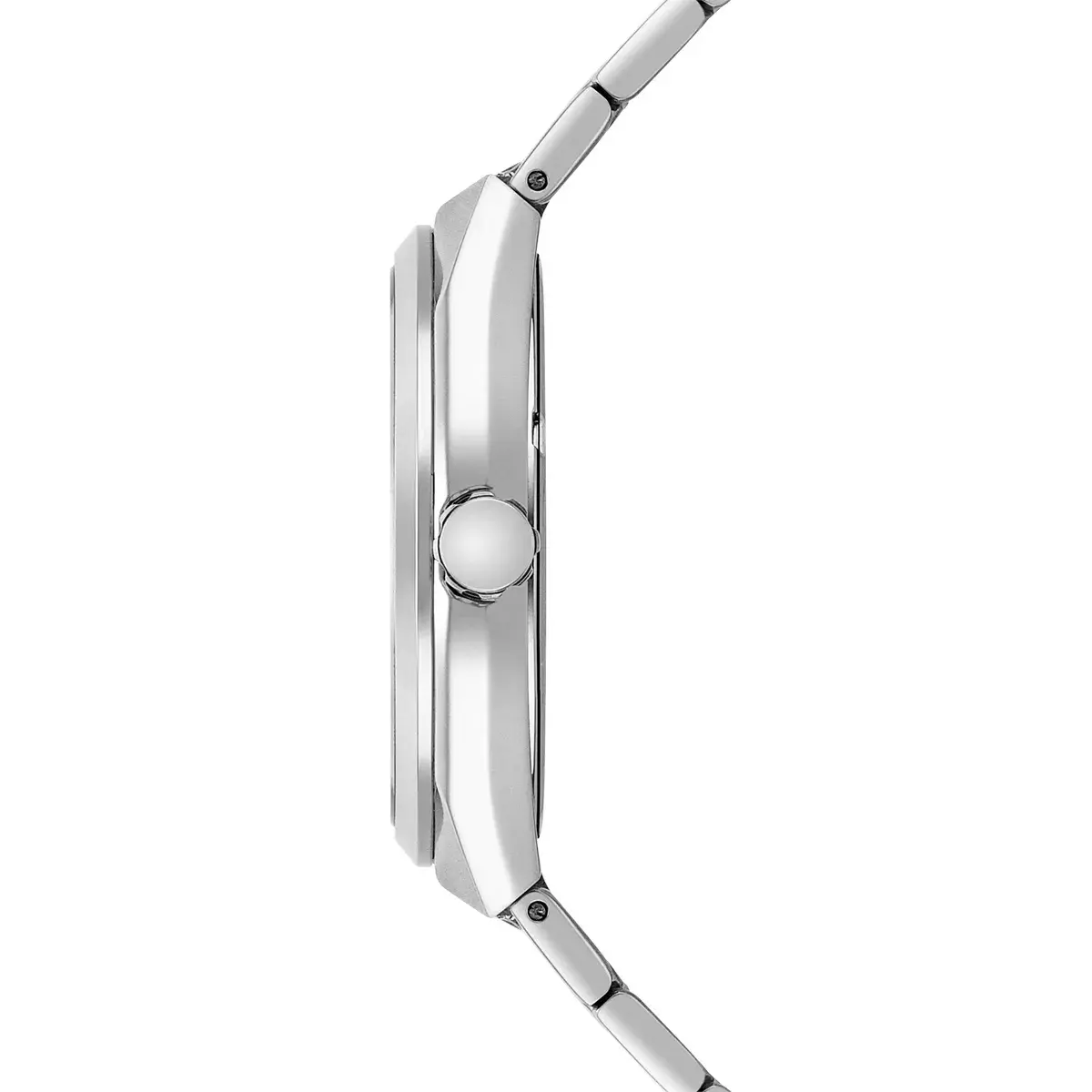 Multifunktionale Herrenuhr Edelstahl Silber