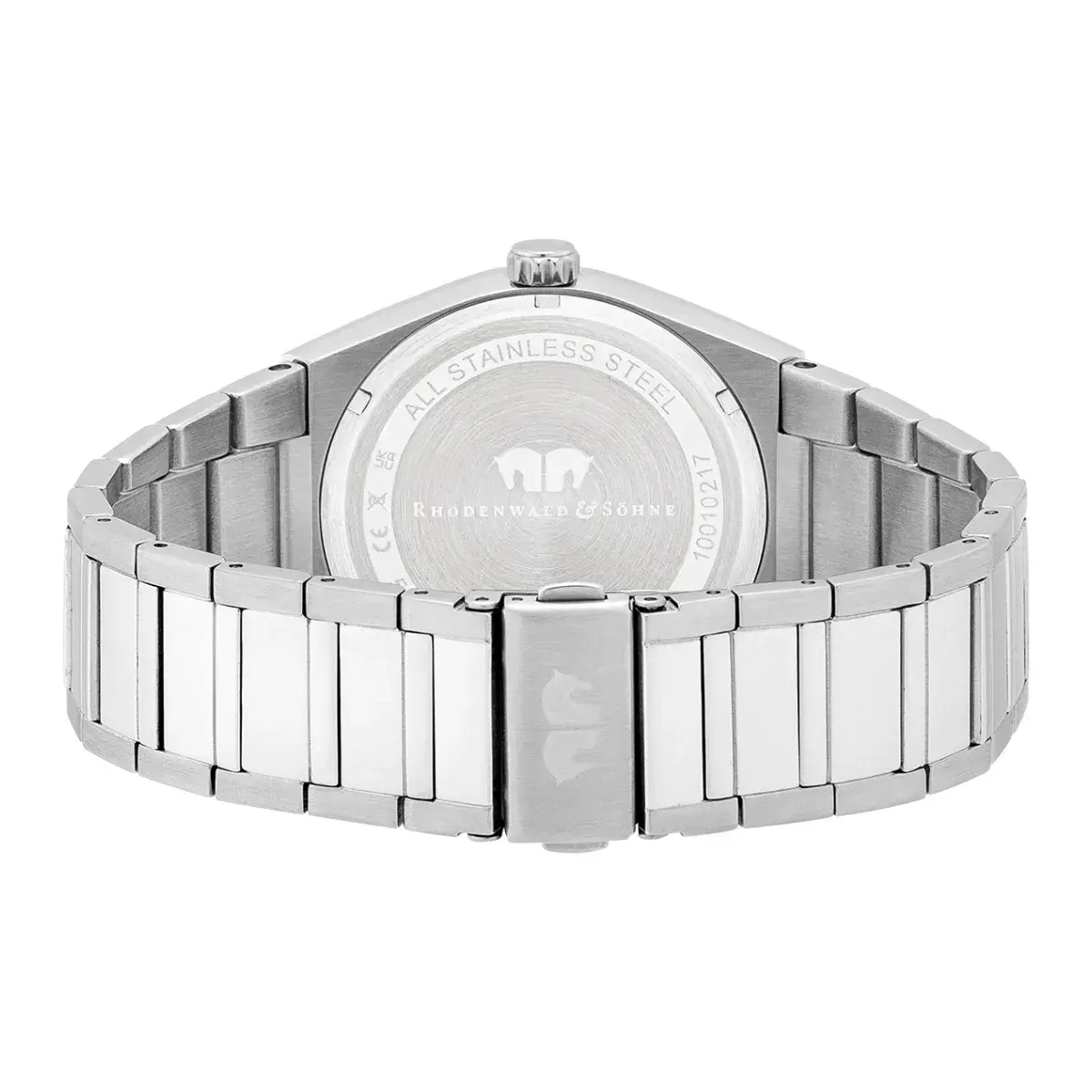 Multifunktionale Herrenuhr Edelstahl Silber