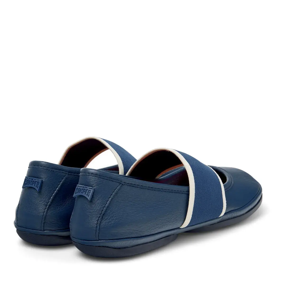Elastische Mary Jane Ballerinas