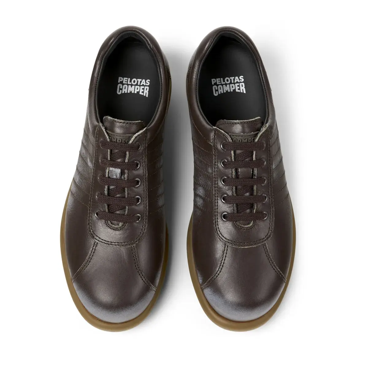 Bequemer Leder Low-Top Sneaker