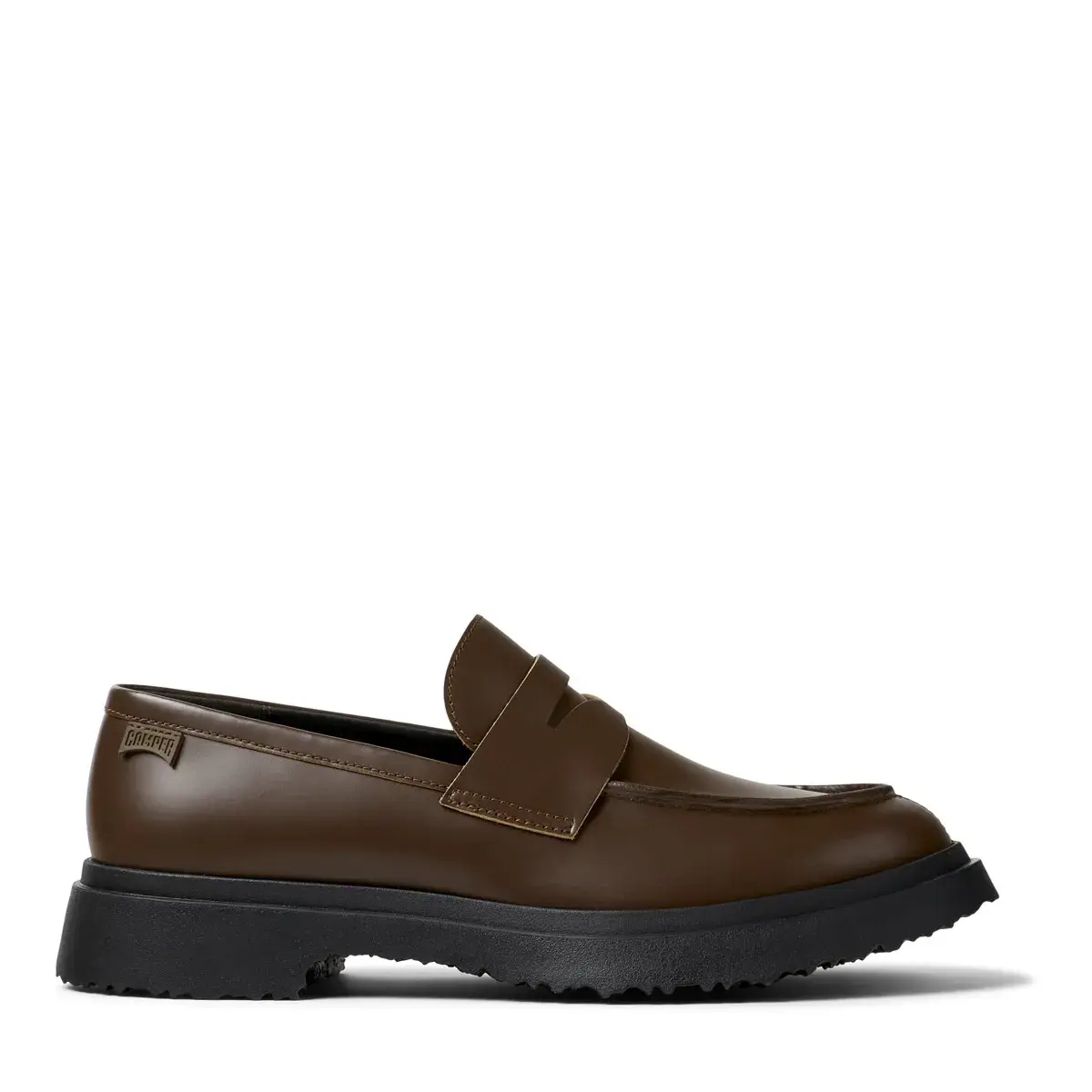 Klassischer Penny Loafer mit klobiger Sohle
