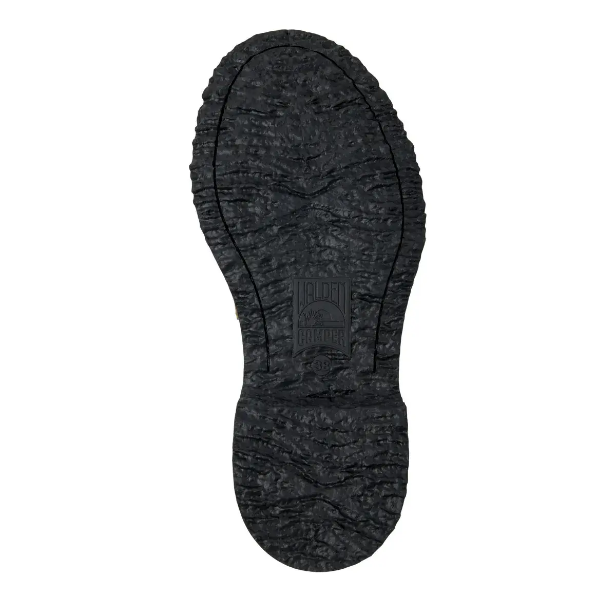 Klassische Leder Loafer mit Plateausohle