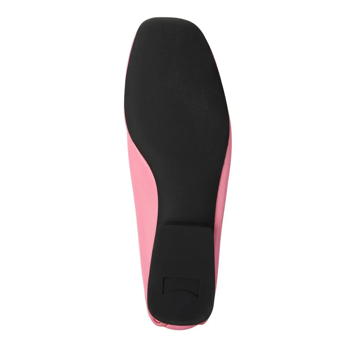 Moderne, minimalistische Ballerinas aus Leder