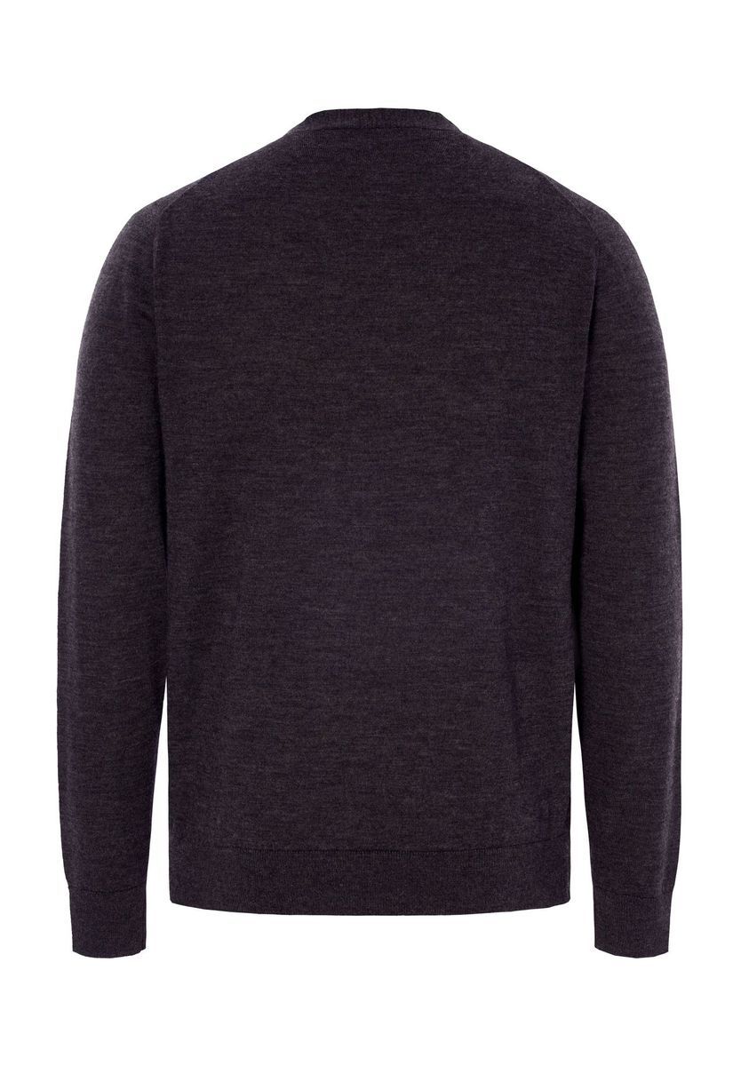 Klassische Strickjacke mit V-Ausschnitt und Knopfleiste